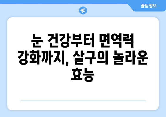 살구의 모든 것| 효능, 영양 성분, 먹는 법 총정리 | 살구, 건강, 과일, 효능, 영양