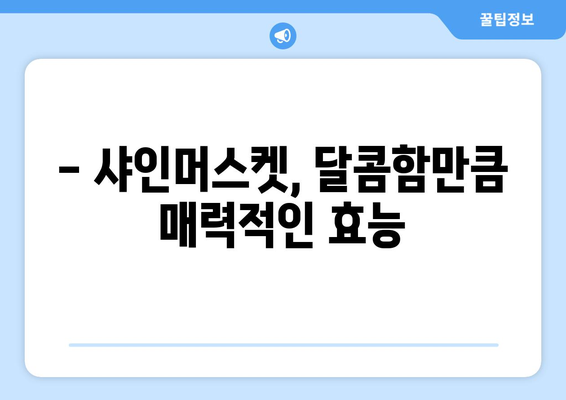 샤인머스켓, 달콤함 속에 숨은 효능과 부작용! 똑똑하게 즐기는 방법 | 샤인머스켓 효능, 샤인머스켓 부작용, 샤인머스켓 섭취 팁