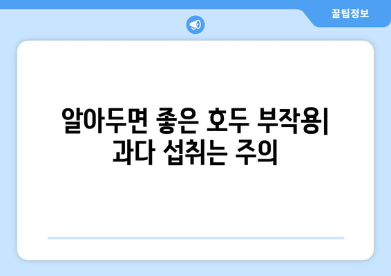 호두의 놀라운 효능과 주의해야 할 부작용 완벽 정리 | 건강, 영양, 식단, 섭취