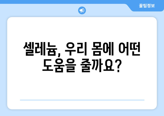 셀레늄의 효능, 부작용, 하루 권장량 & 셀레늄이 풍부한 음식 | 건강 정보, 영양, 식단