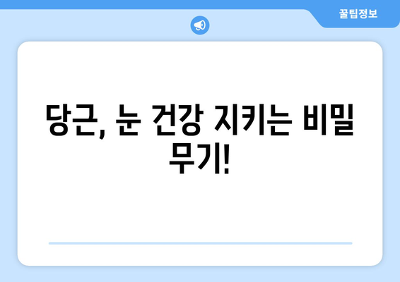 당근의 놀라운 효능과 부작용, 맛있게 먹는 법까지! 눈 건강 지키는 필수 채소 | 당근 효능, 부작용, 레시피, 눈 건강