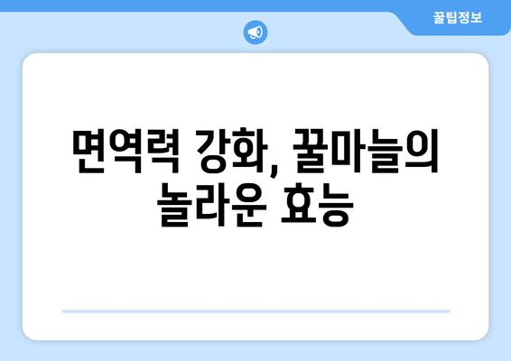 꿀마늘의 놀라운 효능 & 부작용 완벽 정리 | 만드는 법, 마늘꿀 제대로 먹는 법, 건강 정보