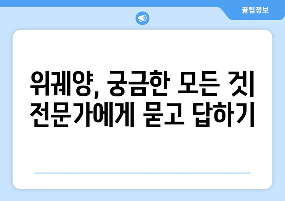 위궤양 관리 가이드| 응급처치부터 합병증 예방까지 완벽하게 이해하기 | 위궤양 증상, 원인, 치료, 관리 팁