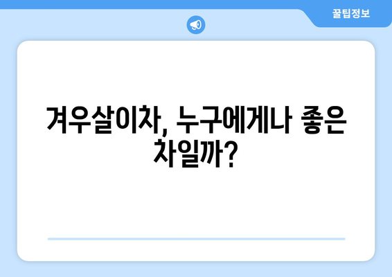 겨우살이차 부작용, 알고 마셔야 건강해요! | 겨우살이차 효능, 주의사항, 부작용 정보