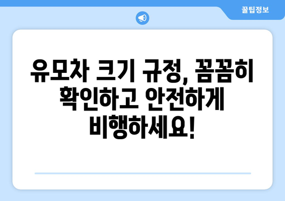 기내 반입 가능한 유모차 크기 & 종류| 안전하고 편안한 비행을 위한 완벽 가이드 | 여행 준비 필수 정보