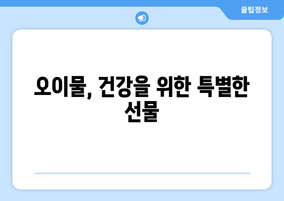 오이, 효능부터 칼로리, 보관법까지! 오이물 만드는 법까지 완벽 정복 | 오이 효능, 오이 칼로리, 오이 보관법, 오이물 만드는 법