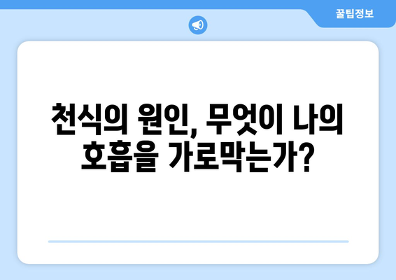 천식, 제대로 알고 관리하기| 증상, 원인, 치료법 총정리 | 천식 관리, 호흡기 질환, 알레르기