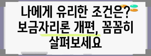 대출 조건 변화 가이드 | 보금자리론 개편으로 바뀌는 금리와 대출 기한