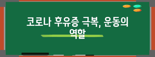 코로나 확진 시 운동 관련 사항 | 증상별 대처법과 운동 가이드