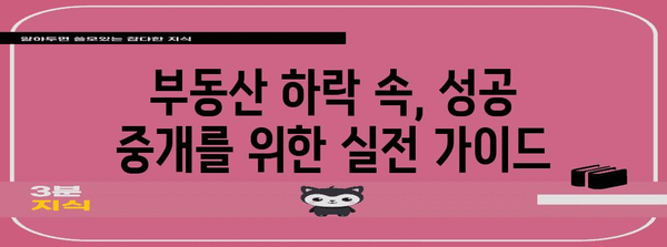 부동산 하락에도 안심하세요 | 중개사 폐업 방지책