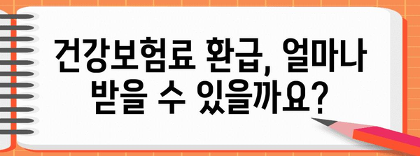 건강보험 산정특례 대상자 연말정산 완벽 가이드 | 환급받는 방법, 절세 팁, 주의 사항