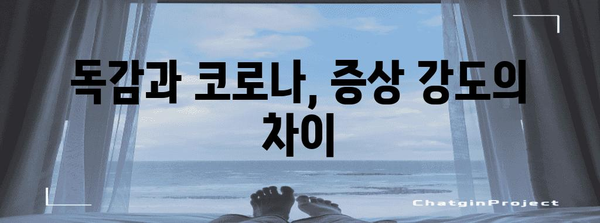 독감과 코로나 증상 순서별 차이점 파악하기