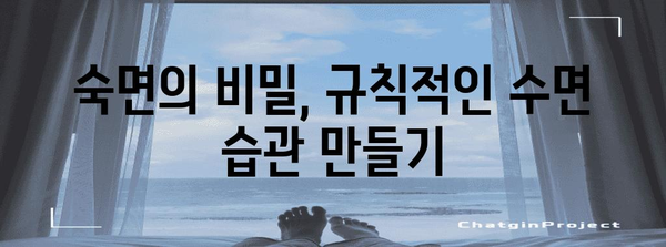 수면 리듬 조절하기 | 건강한 수면을 위한 팁