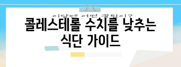 심장 건강 지키는 필수 영양소 | 혈관 건강을 위한 최고의 식품