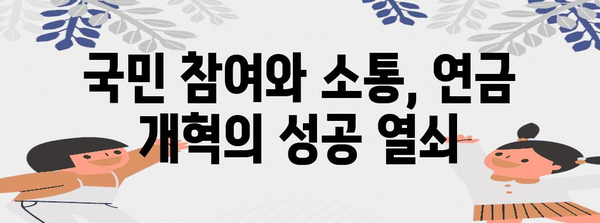 국민연금 개혁 과제와 미래 방향