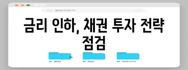 미국 금리 인하로 잡는 채권 투자 기회