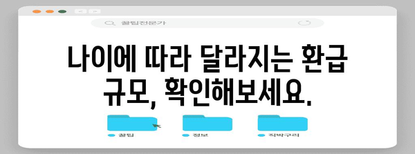 연말정산 나이요건, 알아야 할 모든 것 | 연말정산, 나이 제한, 환급, 세금