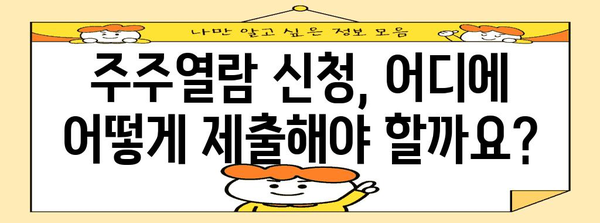 주주열람 신청권 신청하기 | 절차와 가이드