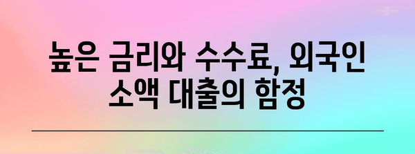 외국인 소액 대출 주의사항 | 한국 대출 시 필수 정보