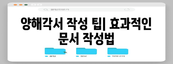 양해각서 작성 가이드| 핵심 내용과 유의 사항 | 계약, 합의, 법률, 문서 작성