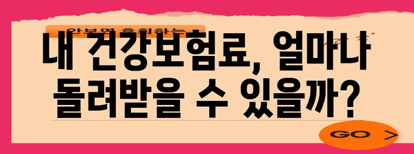 연말정산 건강보험료 정확히 알아보기| 환급받는 꿀팁 & 주의사항 | 건강보험, 연말정산, 환급, 팁, 주의