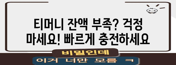 티머니 잔액 확인 및 충전 방법 | 레일플러스, 캐시비도 한 번에!