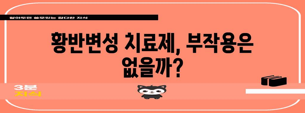 황반변성 치료제 성분과 치료 일지 공개