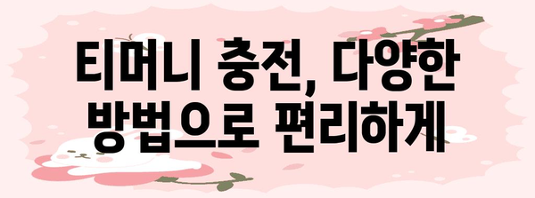 티머니 잔액 확인 및 충전 방법 | 레일플러스, 캐시비도 한 번에!